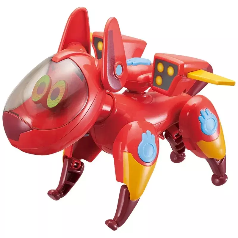 PETRONIX DEFENDERS-Figurines d'action 2-en-1 Pet Pup-E 2-en-1 OTAN SFORMING from Dog Pet to Plane, Anime Peripharrate Toys, Gift, Max Mode