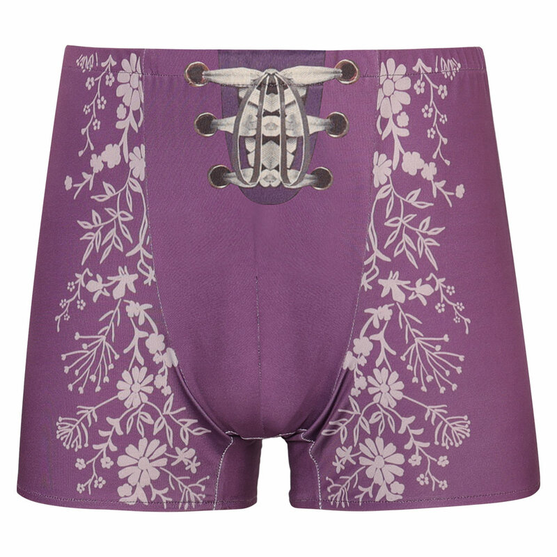 Game Baldur Cos Gate Gale Cosplay Purple Underpants Shorts Costume Adult Men Male Pants Outfits Halloween Carnival Disguise Suit
