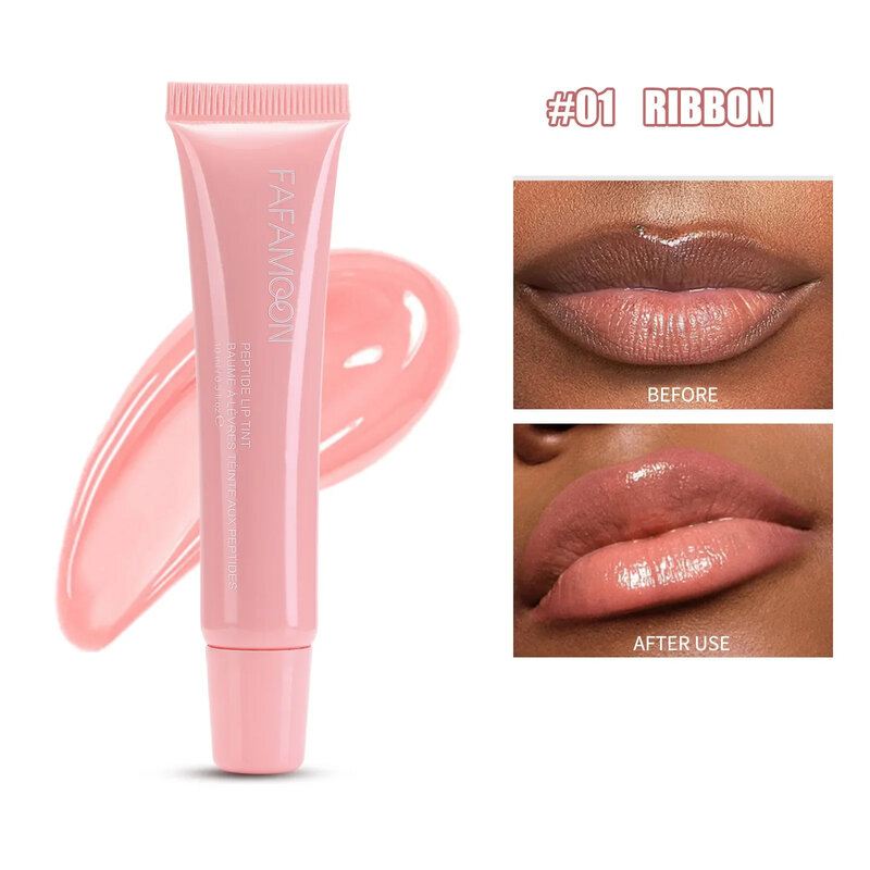 Nuovo specchio idratante lucidalabbra Lip Plumper trucco nutriente rossetto liquido trasparente olio per labbra minerale cosmetico Maquillaje