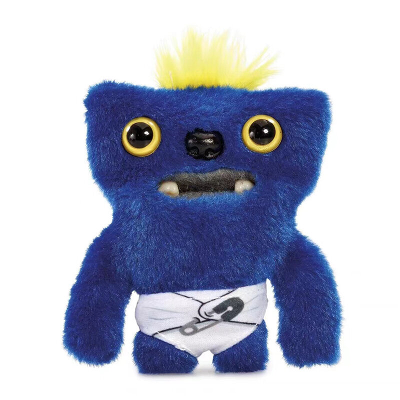 Fuggler asli boneka Teddy Plushie boneka Monster lucu hadiah jelek boneka binatang aneh Monster lucu