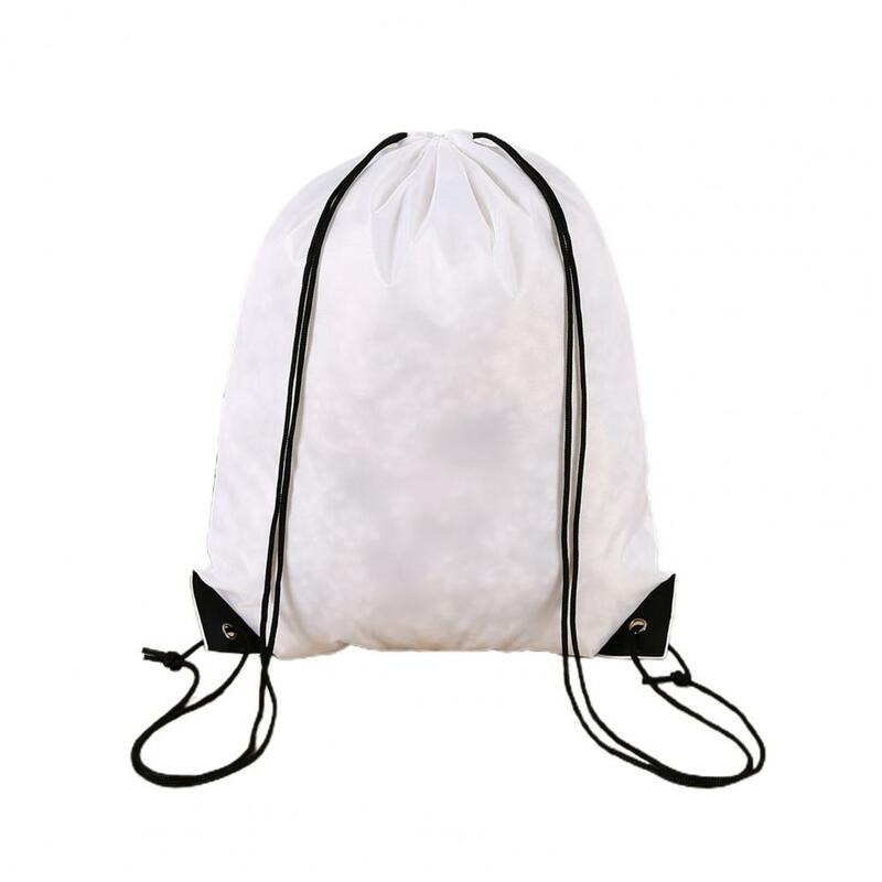 Borsa sportiva borsa zaino pieghevole multifunzionale con coulisse intrecciata a doppia spalla