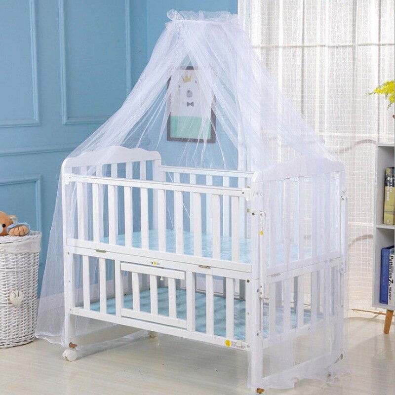 Universal ยุงตาข่ายฤดูร้อนมุ้งกันยุงเด็กทารกขาตั้ง Crib Netting Canopy ผู้ถือเตียงเด็กทารกสนับสนุนเต็นท์