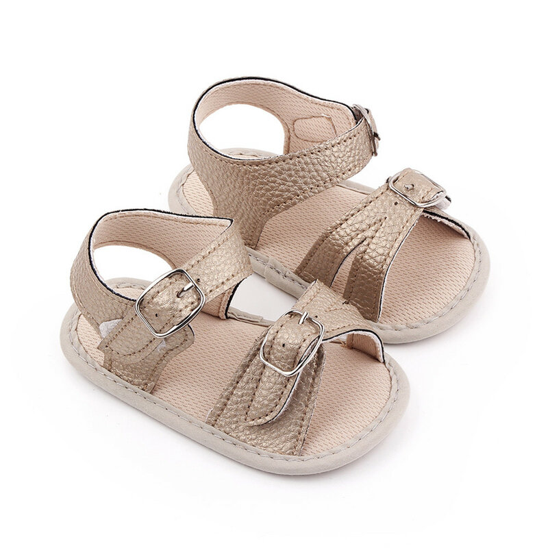 부드러운 밑창 아기 신발, 통기성 할로우 샌들, 여름 워킹화, 0-1 세 아기 패션