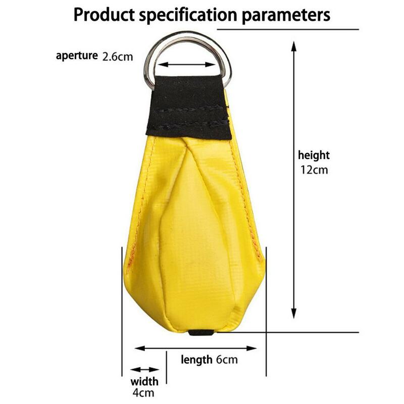 2023 Outdoor Throw Weight Bag Pouch Tear-resistant Safety Rope Throwing Sandbag For Field Tree Rock Climbing