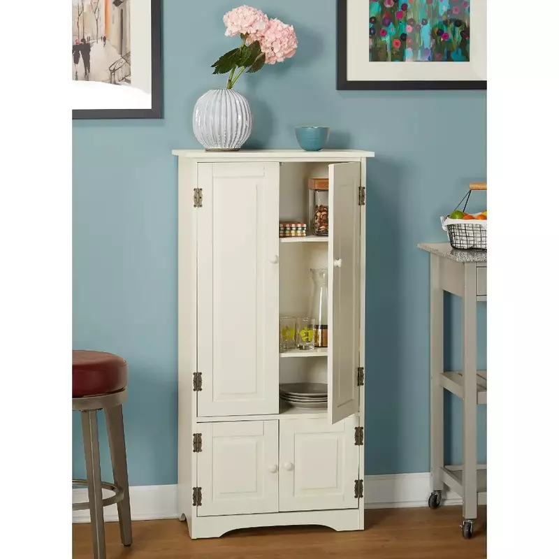 Wood 4-Door Floor Cabinet Living Room Cabinets Multiple Colors Freight Free Storage Locker Armoires De Salon Furniture Home