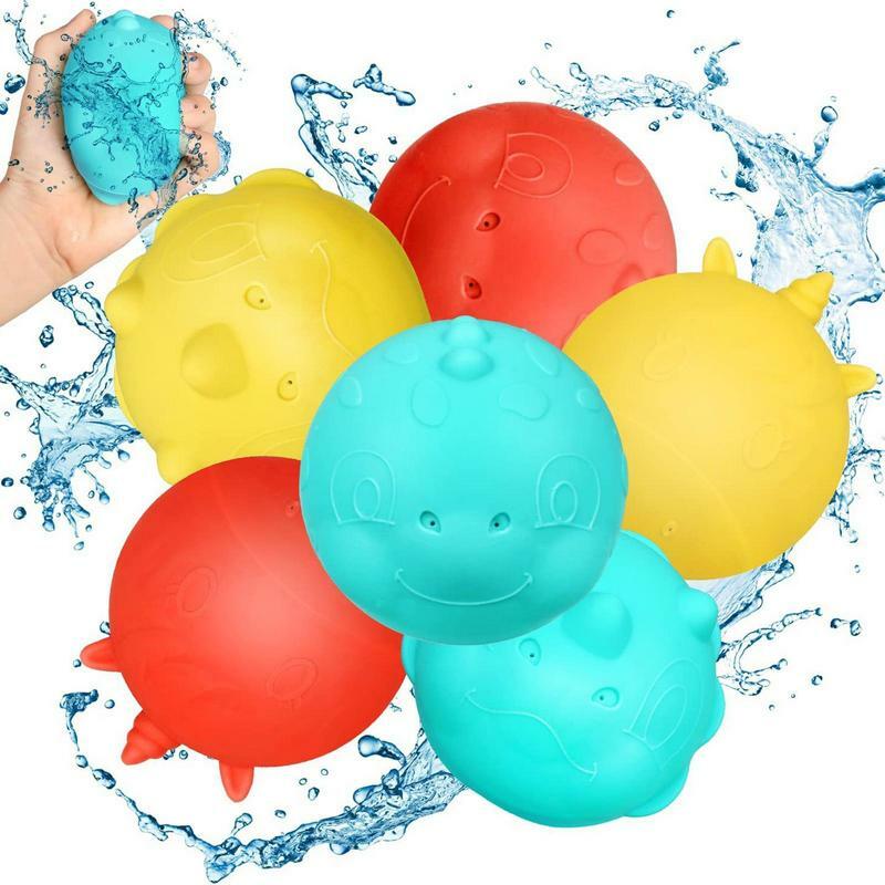 Многоразовые водяные шары, силиконовые многоразовые водяные шарики, шарики для борьбы с водой, многоразовые водяные шарики, быстрозаполняемые, самозапечатывающиеся