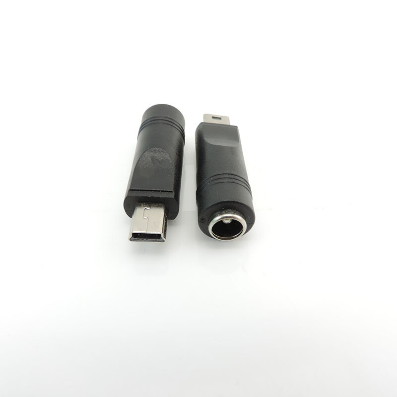 DC Power Female Jack to Mini 5pin USB A Male Female Mirco Type C Connector Power Adapter Plug Connector for Laptop 5.5x2.1mm J17