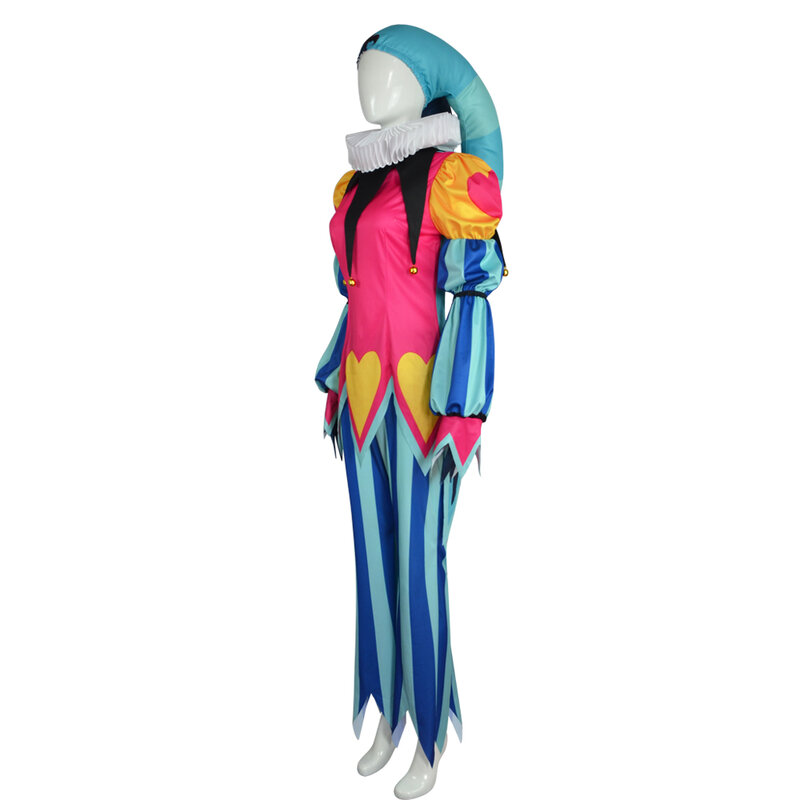 Boss Fizzarolli Costume Cosplay adulto uomo donna pagliaccio fantasia vestiti cappello abiti Halloween Carnival Party Suit