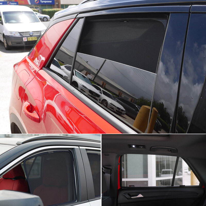 For Volkswagen VW ID.3 ID3 2020-2023 2024 Car Sunshade Visor Front Windshield Curtain Rear Side Baby Window Sun Shade Shield