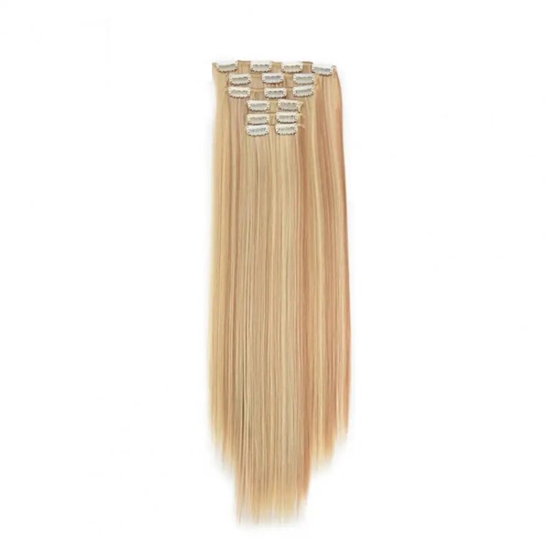 Hair Extensions Long Straight Hairstyle Synthetic Hairpieces Heat Resistant False Hair Heat Resistant Fiber Natural Fake Hair