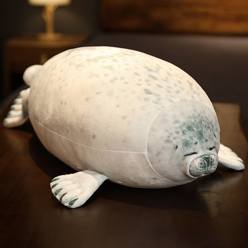 Emulation Fat Foca Gorda Seal Plush Toy Stuffed Marine Animal Foca Guatona Soft  Sleep Pillow Cute Sea Lion Doll Christmas Gift