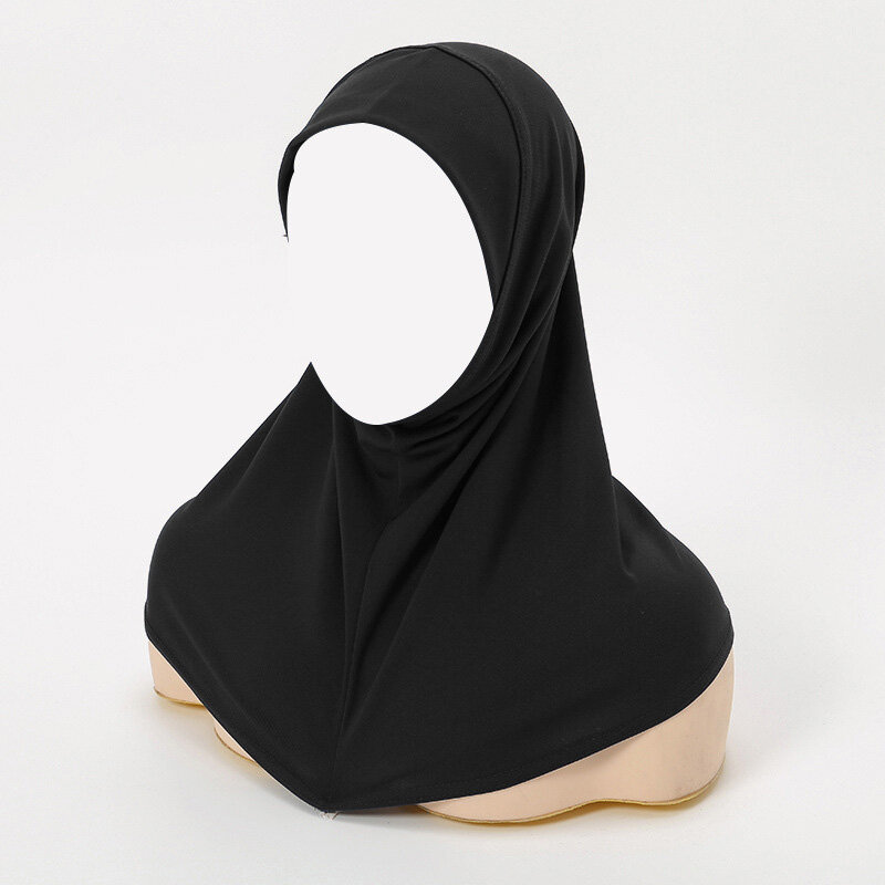 Underscarf Hijab Cap Neck Cover Muslim Women Veil Ladies Hijab Scarf Turban Muslim Fashion Bonnet for Women Inner Cap Jersey