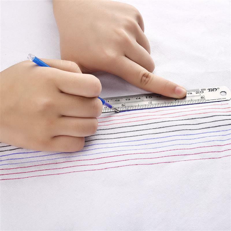 10/20Pcs/Set Heat Erasable Magic Marker Pen Temperature Disappearing Fabric Pens Line Marking DIY Craft Sewing Accessories