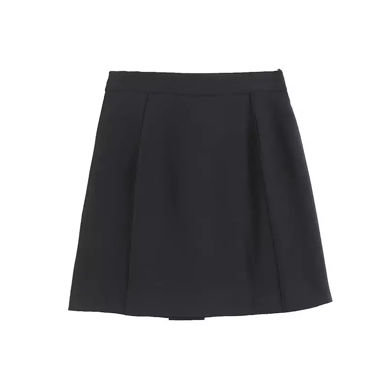 Minifalda plisada de estilo Retro para Mujer, falda informal con diseño de Joker, suave al tacto, con cremallera, a la moda, 2023