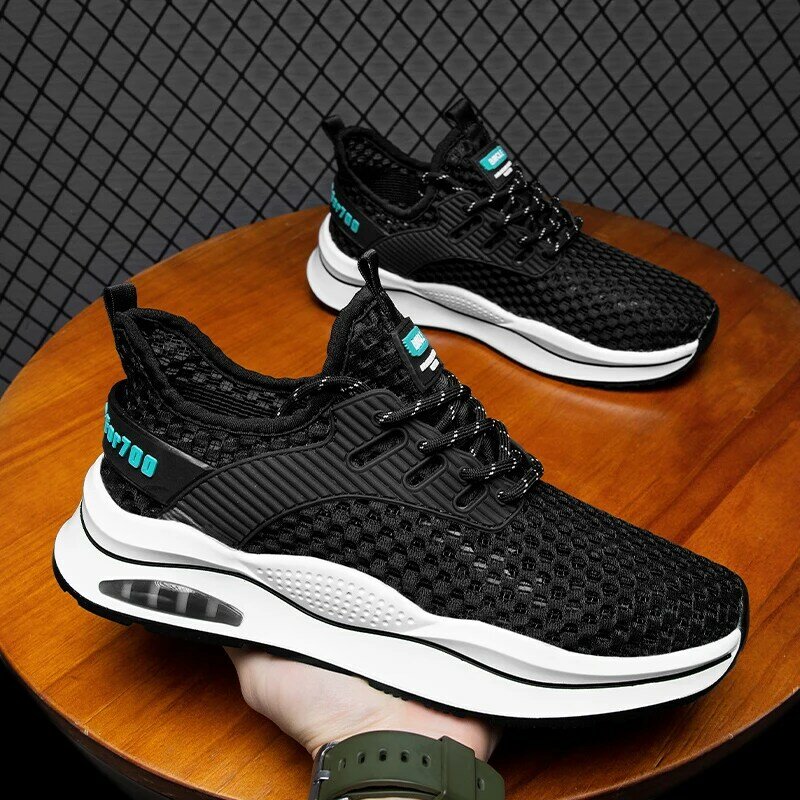 Men's casual sports shoes mesh breathable comfortable light fashion walking and running shoes men's shoes sneakers