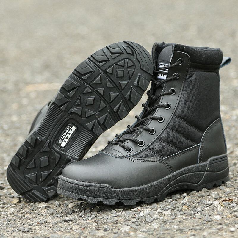 Тактические военные ботинки, мужские ботинки, ботинки для пустыни особой силы, женские уличные походные ботинки, ботильоны, Мужская Рабочая защитная обувь