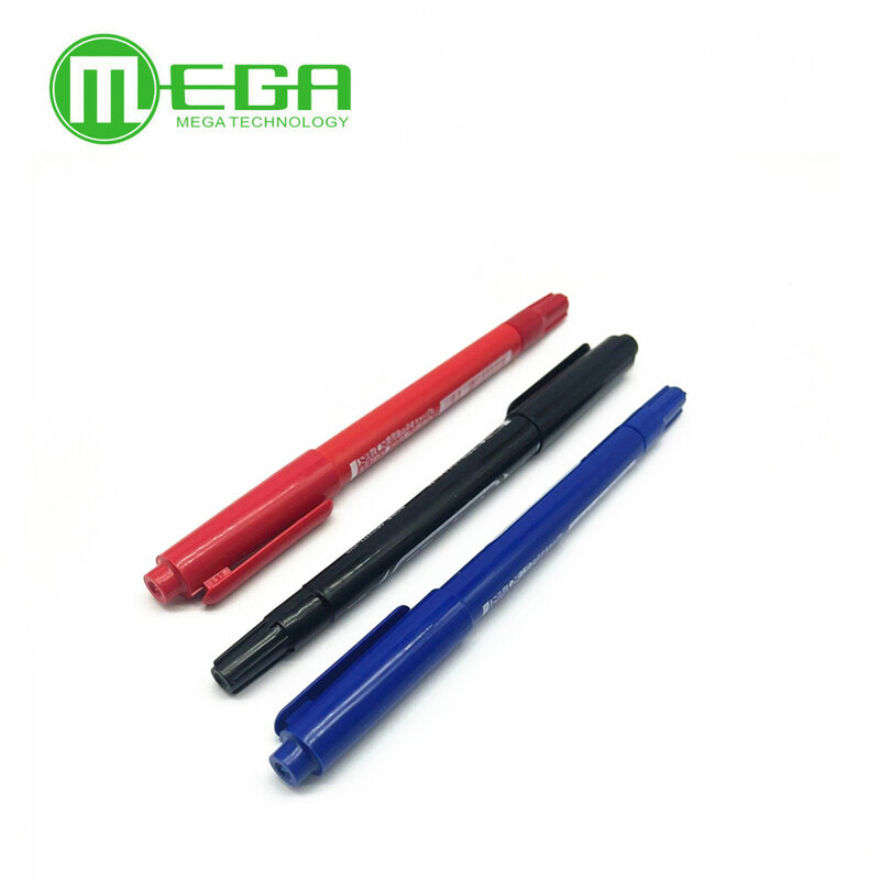 Anti-etching PCB circuit board Ink Marker Double Pen For DIY PCB