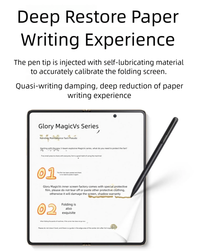 Bolígrafo mágico para Honor, pantalla plegable V2, escritura a mano, Honor Magic/Vs Ultimate Edition/V2 Touch Pen