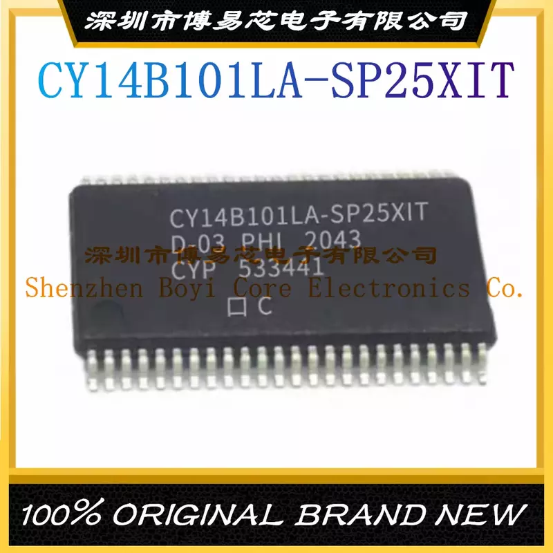 CY14B101LA-SP25XIT pakiet TSSOP-48 nowy oryginalny oryginalny statyczny losowy układ scalony pamięci (SRAM)