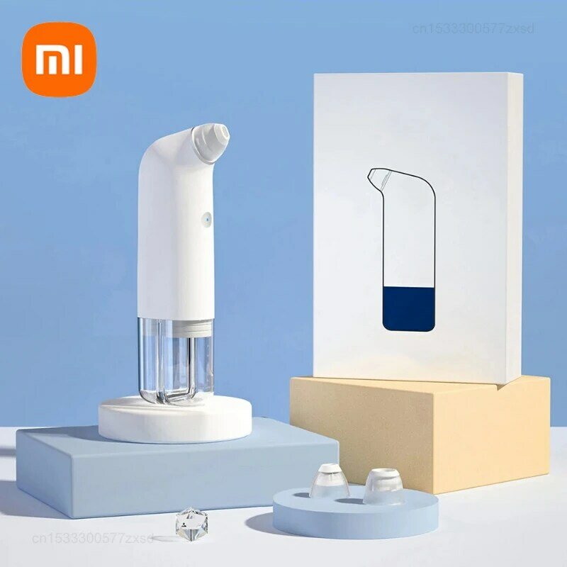 Электрический вакуумный очиститель пор Xiaomi DOCO, косметология для лица, инструмент для чистки кожи, успокаивающий портативный быстроочищающий прибор для удаления акне