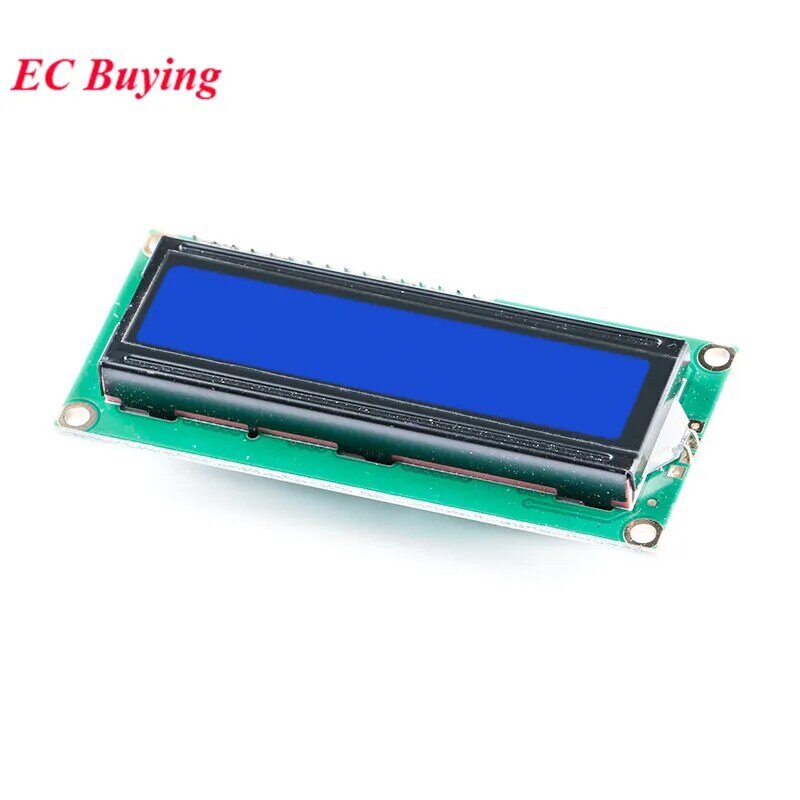 Módulo de Interface de Display LCD para Arduino, Tela Azul, Amarela, Verde, Display LED, PCF8574T, PCF8574, IIC, I2C, 1602, 5V