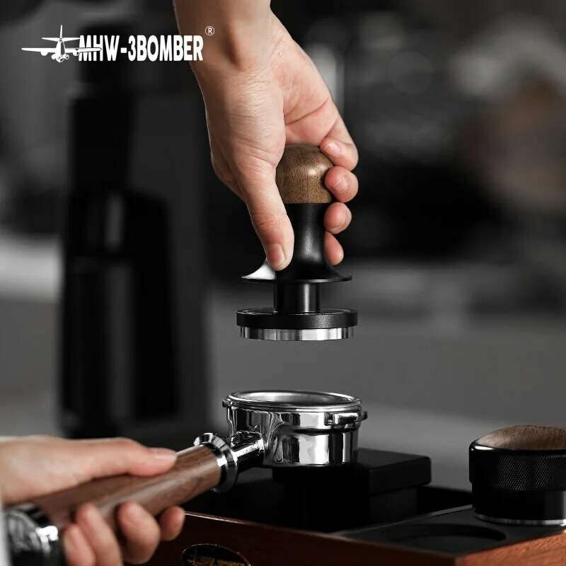 30lb Constant Pressure Coffee Tamper 51mm 53mm 58mm Espresso Tampers with Calibrated Spring Loaded Professional Barista Tool