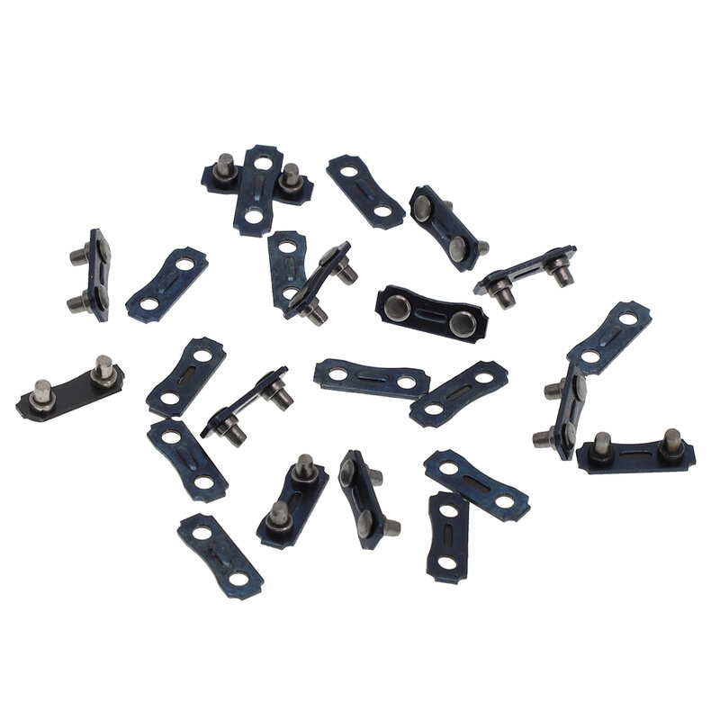 Eslabones de cadena de paso de repuesto para motosierra, piezas de reparación, fácil de instalar, 12 pares, 12 juegos, tamaño 3/8LP, novedad