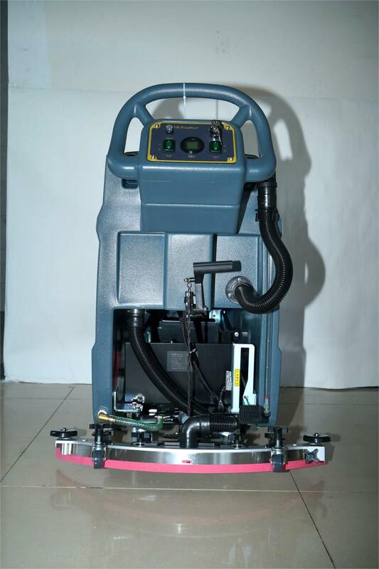 Boden wäscher Fabrik direkt angepasste Boden kehrmaschine automatische begehbare elektrische Reinigungs maschine Boden wäscher