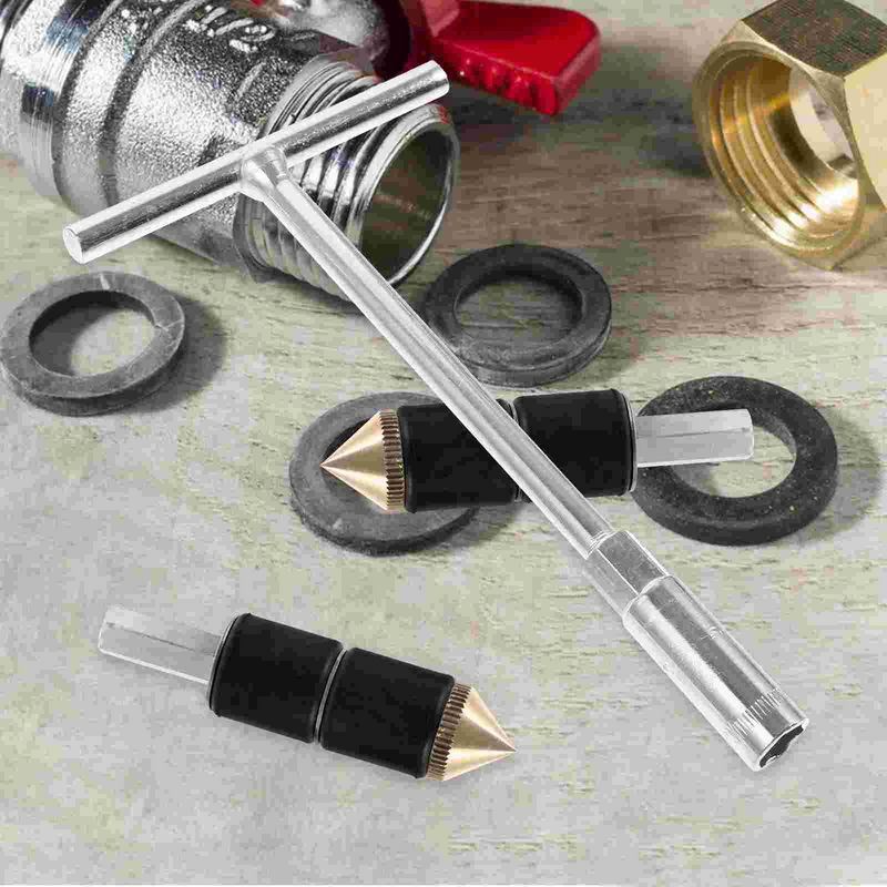 Water Stop Tool Repair Plumbing Tools Stopper Round Head Hot Melt Pin Copper Wrench