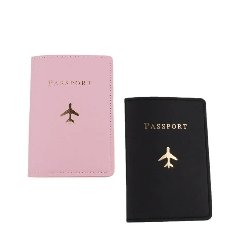 بولي Leather جلد رجل إمرأة جواز سفر حامل حافظة متعددة الوظائف السفر محفظة بطاقة الائتمان حامي غطاء حافظة جواز سفر