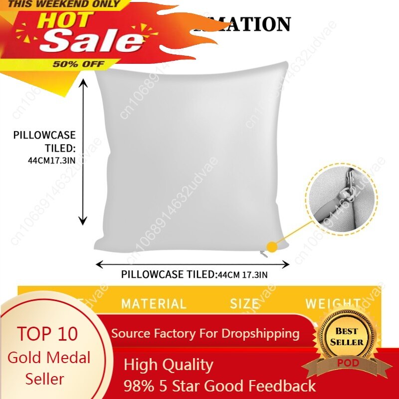 Custom Made Sublimation Print Your Demand Pillow Case