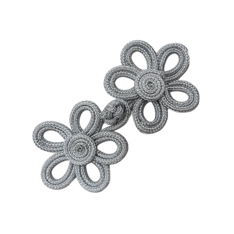Boutons boucle disque grenouille noeud chinois 1 paire pour robe nationale danse Cheongsam