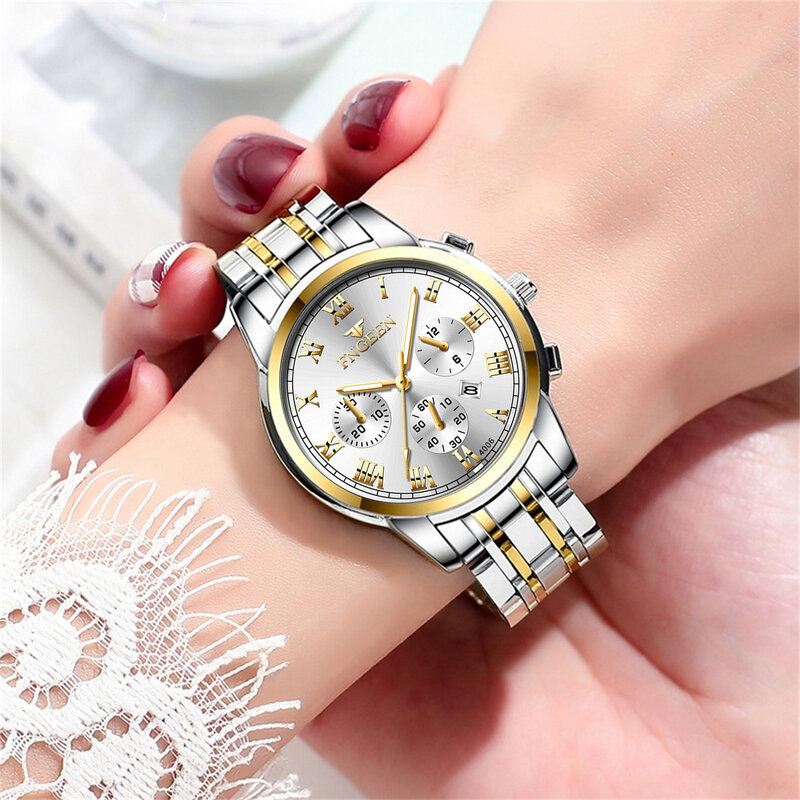 Paar Uhr Mann frau Luxus Marke Dünne Full Mesh Einfache Elegante Wasserdichte Uhr Paar Liebhaber Quarz Business Armbanduhr geschenk