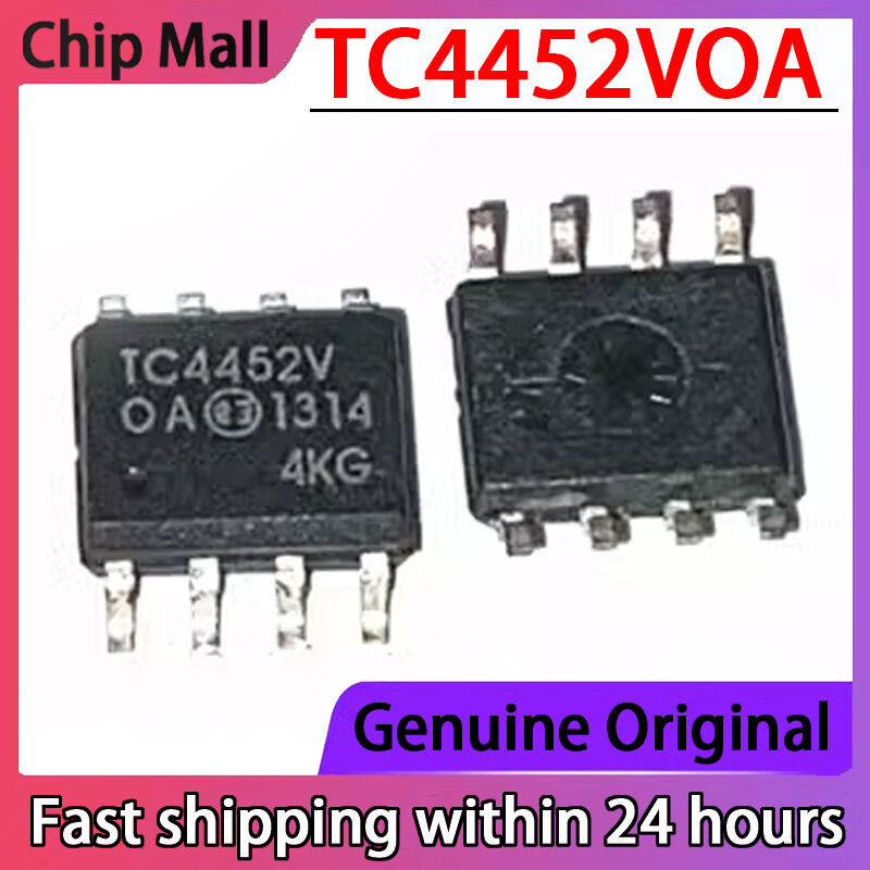 Chip de controlador MOSFET de alta velocidad, 2 piezas, TC4452VOA, TC4452V, SOP8, nuevo, Original