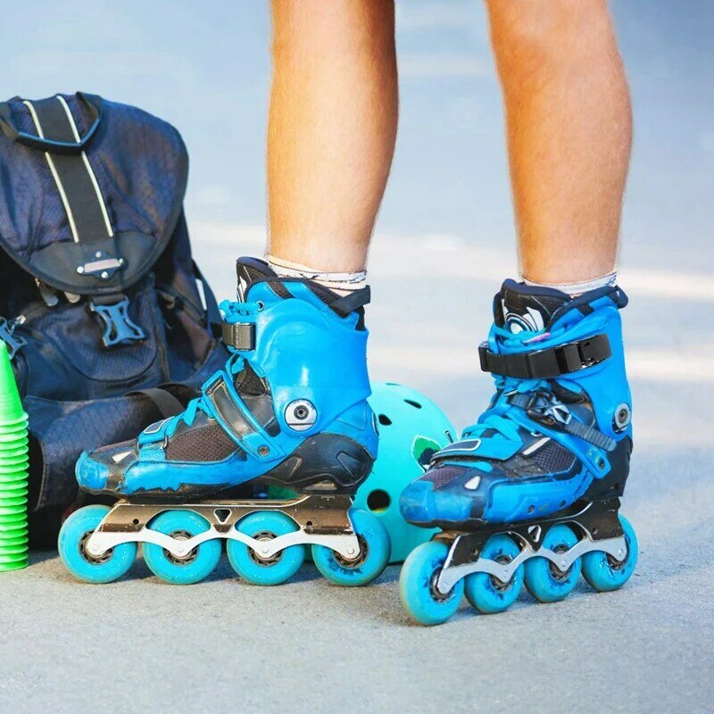 1Set scarpe pattinaggio fibbia parti cinghie di ricambio guinzaglio energetico Snowboard Binding Belt fibbie strette