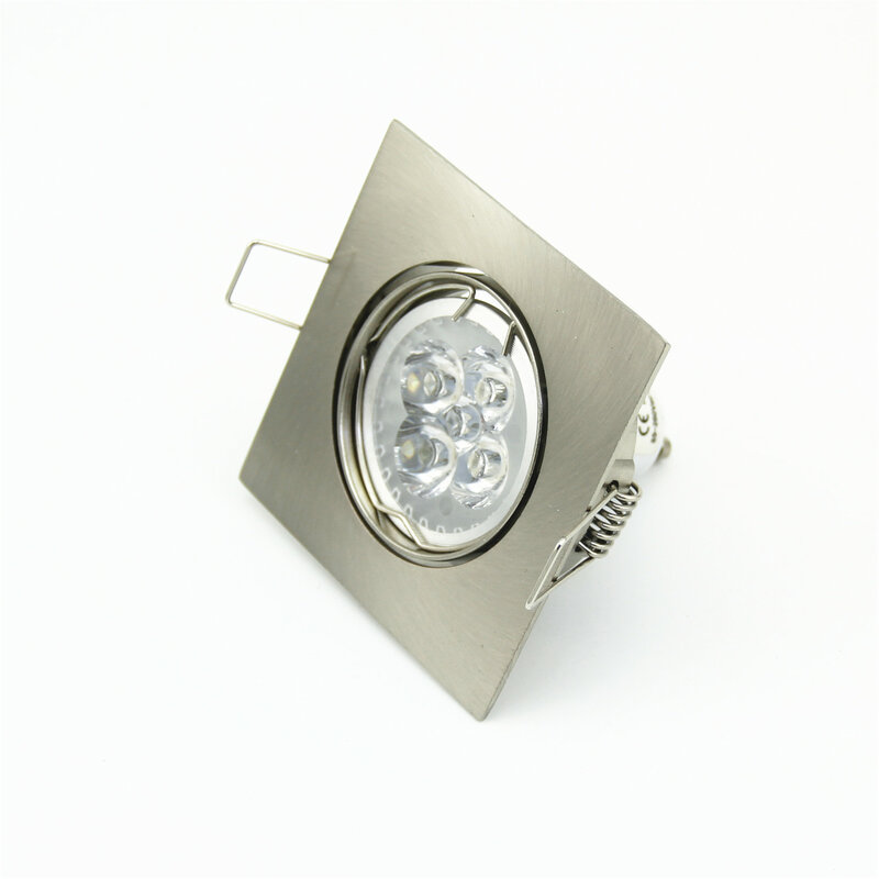 6W LED Embedded Downlight Ceiling Light Narrow Frame Changeable Home Lighting Fixtures LED Recessed Spotlight