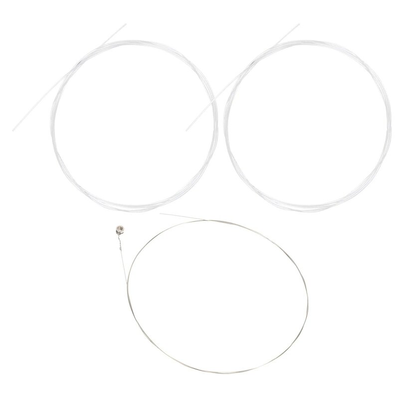 Cable de música resistente Balalaika, componentes de 3 piezas, piezas duraderas blancas