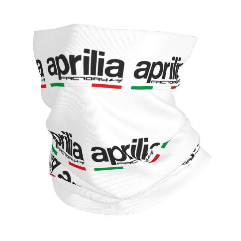 Aprilia Racing Motorcycle Bandana Neck Gaiter Printed Balaclavas Face Scarf Warm Cycling Hiking Unisex Adult Breathable