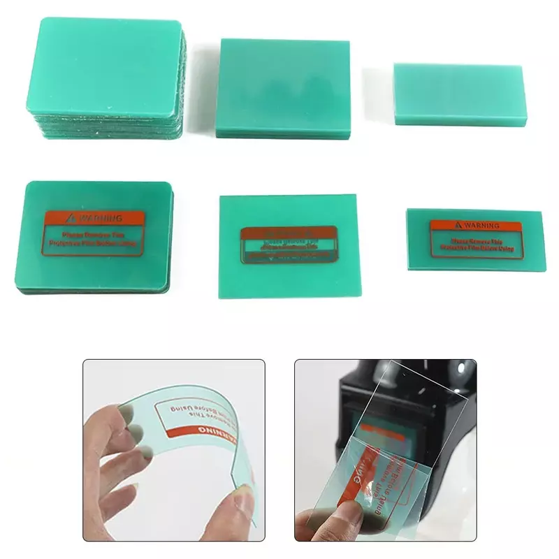 5 Stuks Argon Booglassen Pc Beschermende Film Lashelm Anti-Spat Lens Vervanging Onderdelen Lasaccessoires