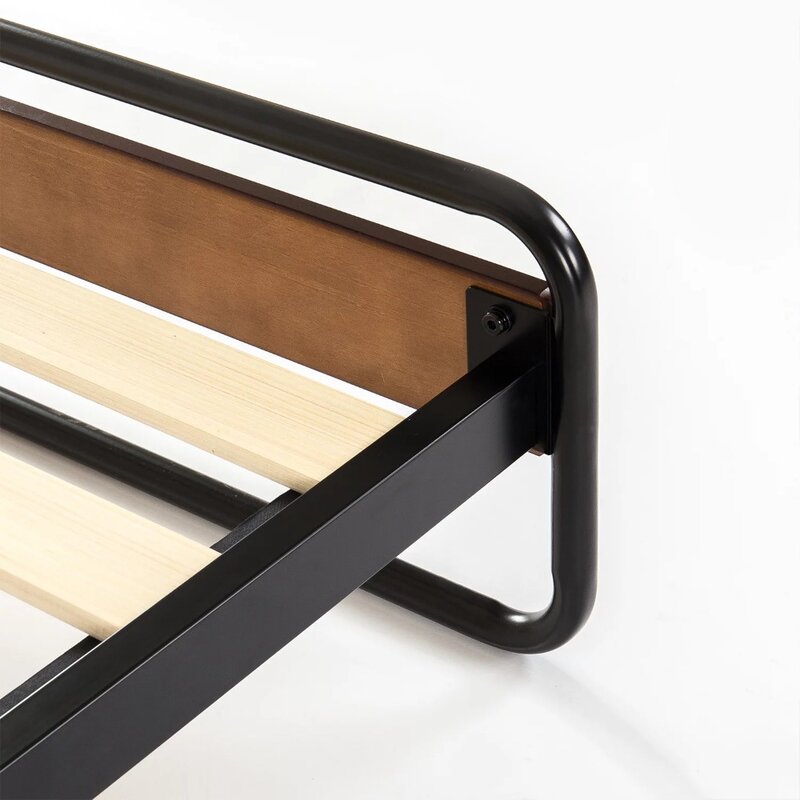 Bed Frame, Therese 32" Metal Platform Bed Frame, Full Sturdy Bed Frame