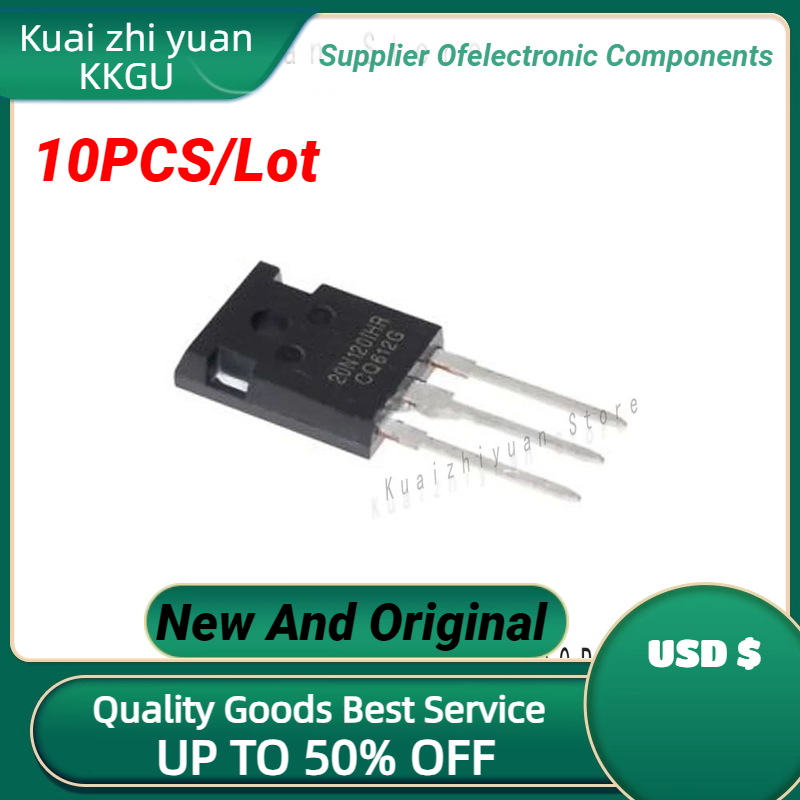 10PCS/Lot New And Original 20N120IHR NGTB20N120IHRWG A Spot TO-247 1200V 20A Induction Cooker Amplifier Tube To247
