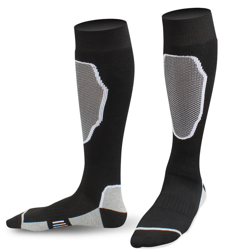 1 Pair Climbing Socks Wool Thermal Socks Men Women Winter Long Warm Compression Socks For Ski Hiking Snowboarding Outdoor Sports