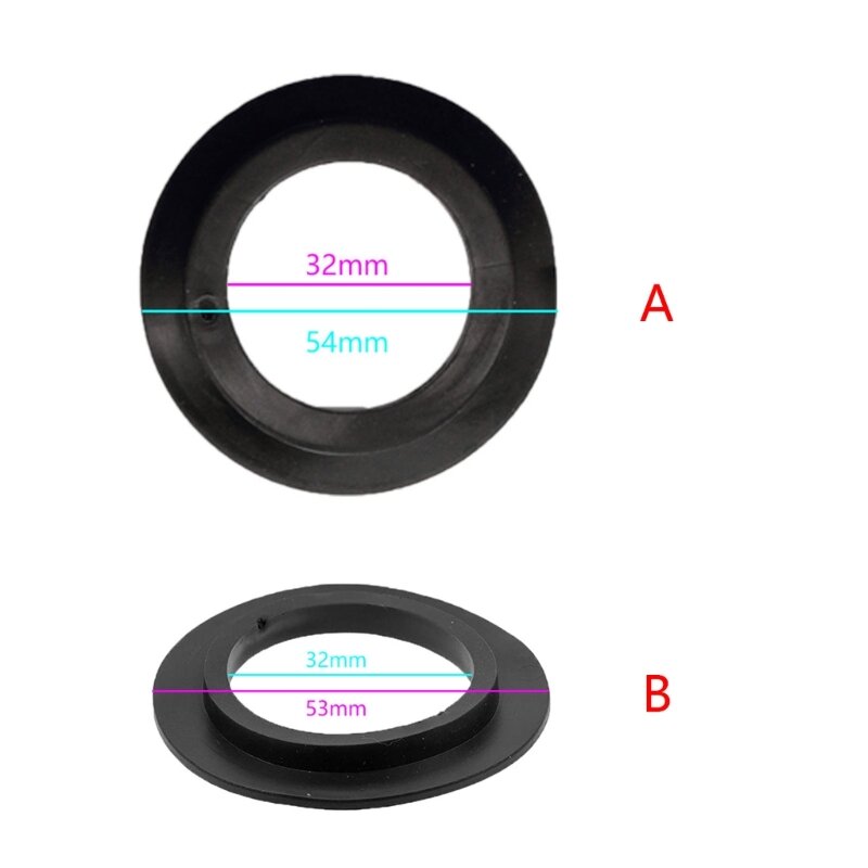 Versatile Sink Rubber Washer Flexible Seal Durable Washers for Various Baskets