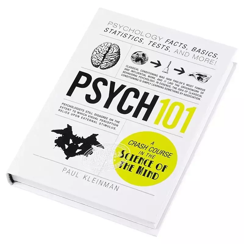 Psych 101 by Paul Kleinman A Crash Couse in the Science of the Mind Popular Psychology Reference English Book Paperback