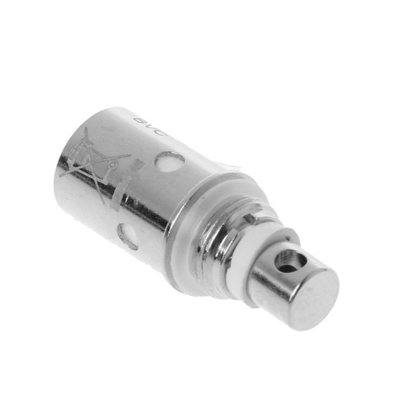2024 New 5 Packs Atomizer Coil for Head Replacement ET BVC Atomizer Miniprotank Quick Connect Adapter Metal for 1.8 Ohm