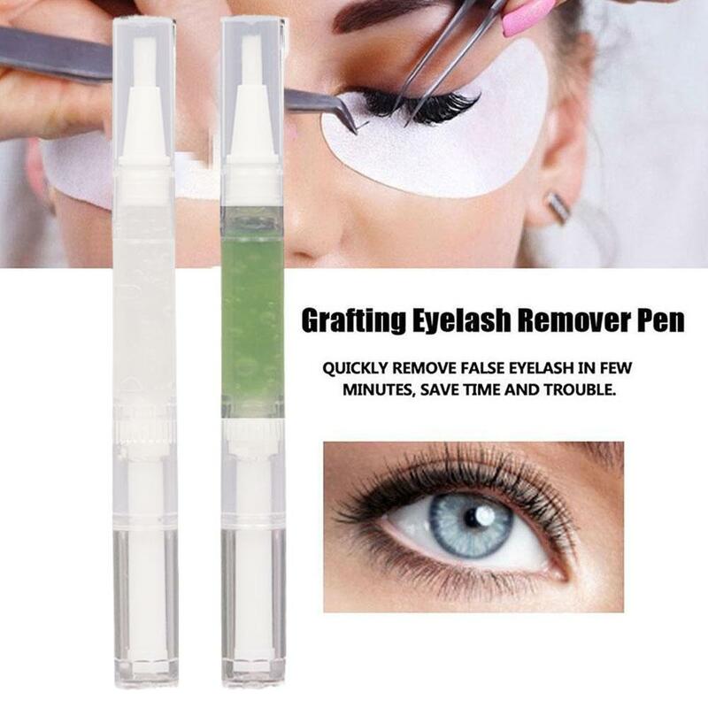 10ml False Eyelash Glue Remover Non-irritating Quick Eyelash Pen Remover Makeup Gel Adhesive Glue Transparent Drying W5N7
