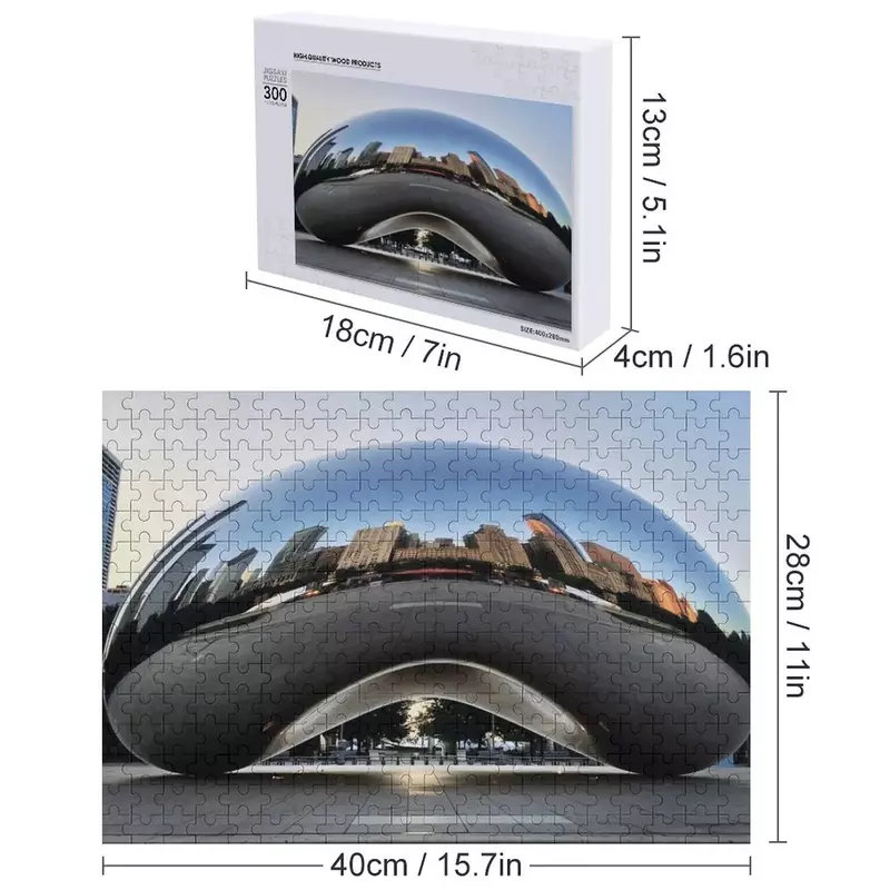 The Bean in Chicago, IL Jigsaw Puzzle for Adults, Customs Foto