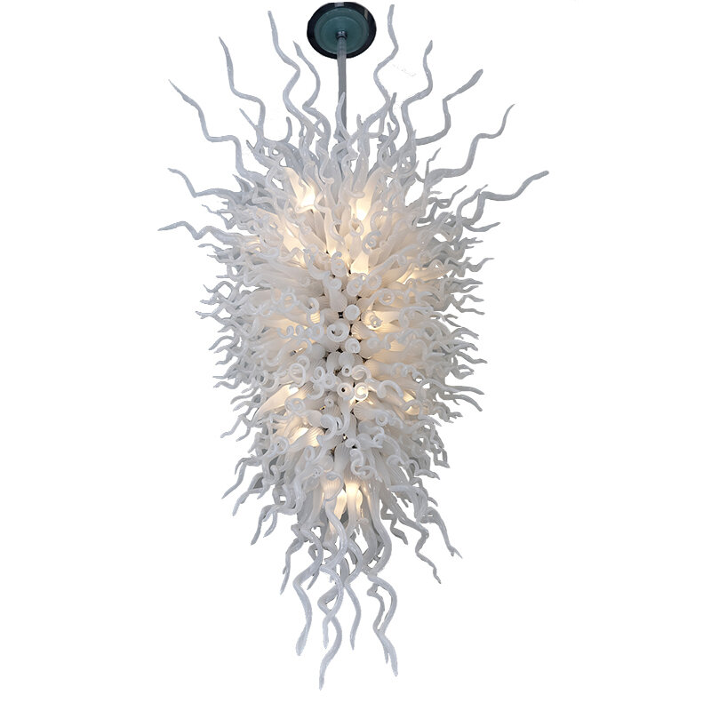 Large Led Modern Pendant Dale Chihuly Murano Handmade Blown Glass Chandelier Chinese Supplier Artistic Hanging Light