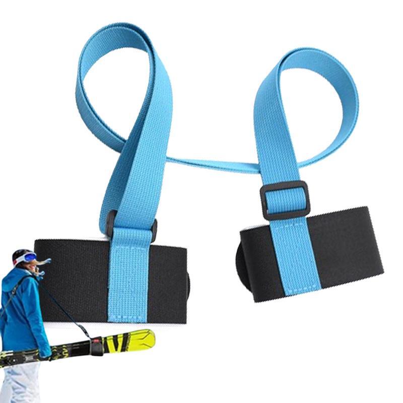 Cinghia per porta sci tracolla per sci regolabile per tracolla forniture per l'organizzazione dello sci sulla neve per alpinismo all'aperto