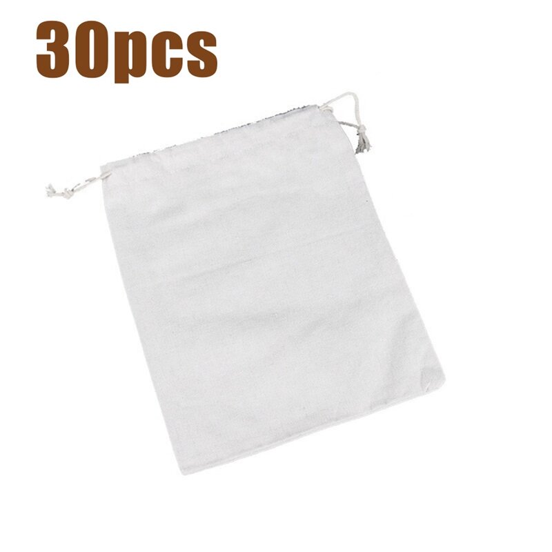 Bolsas de algodón con cordón para el hogar, bolsa de almacenamiento con cordón, paquete publicitario